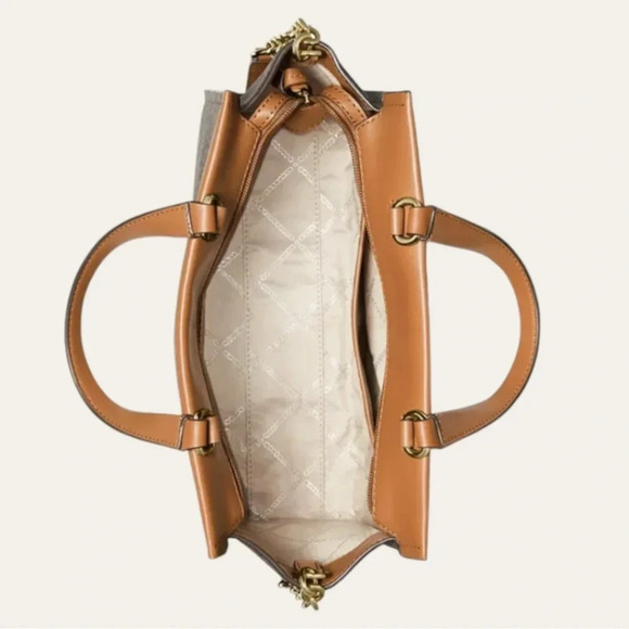 MICHAEL Michael Kors Graham Monogram Medium Satchel Bag - Picture 4 of 10